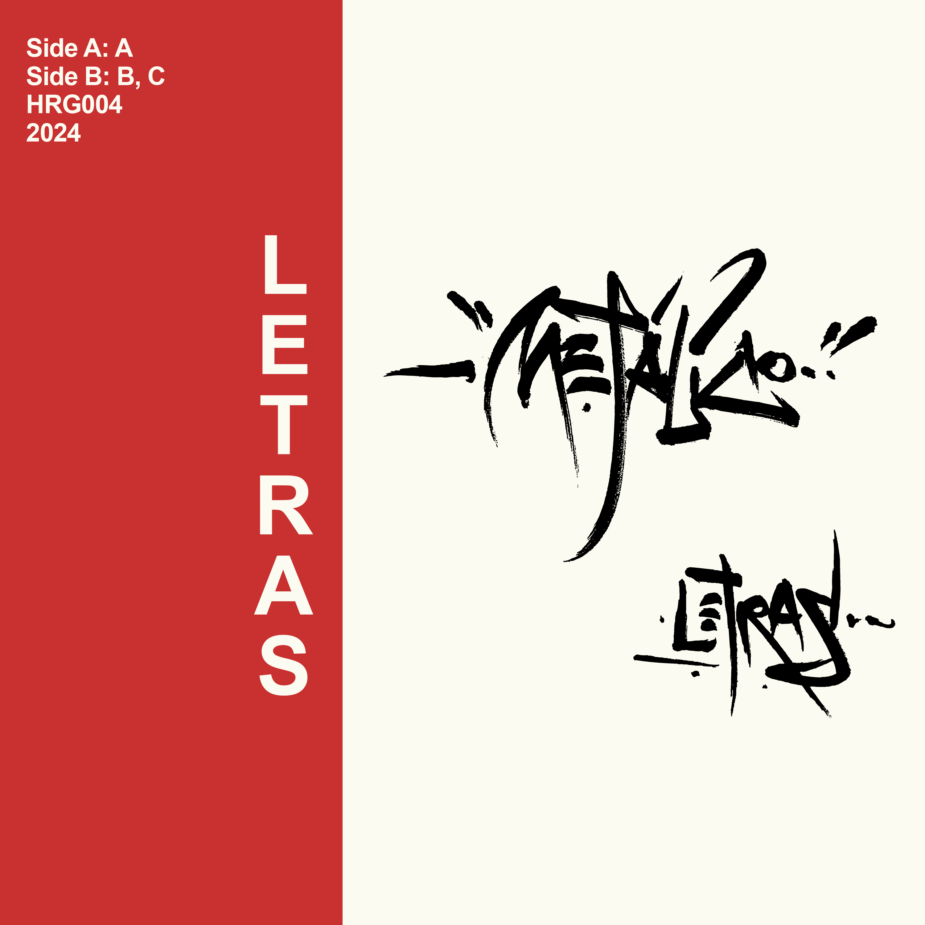 Album art for Letras - Metálico - HRG004